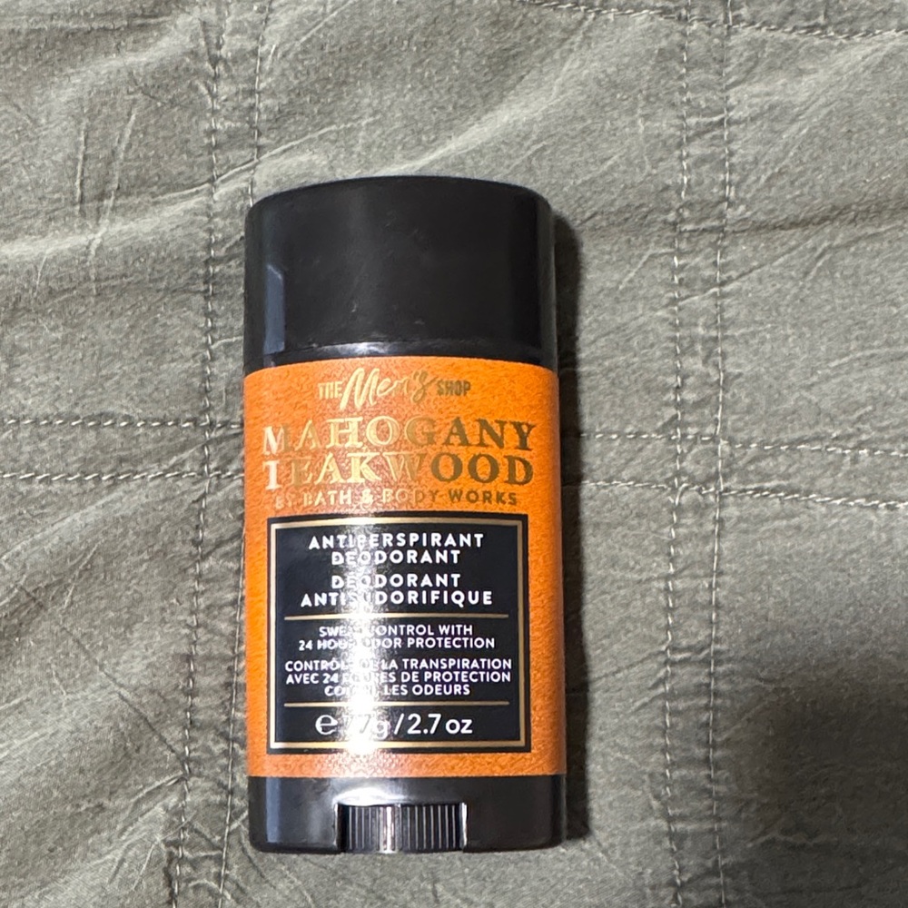 Mahogany teakwood deodorant bath and body works